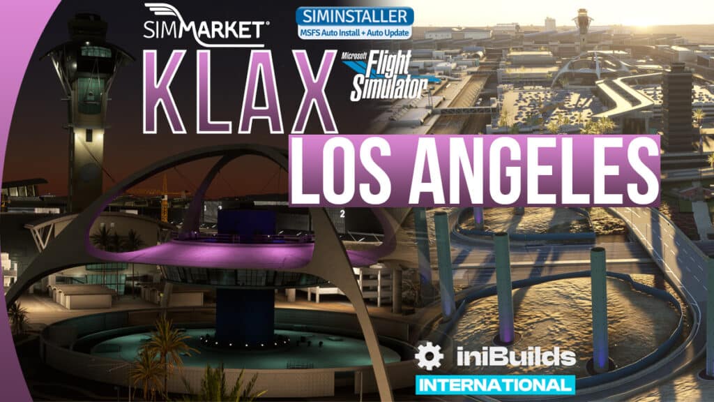 iniBuilds - iniScene KLAX Los Angeles MSFS at simMarket