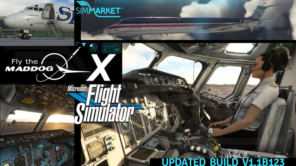 Fly The Maddog MSFS and P3D - New Update for GSX Pro and Simbrief