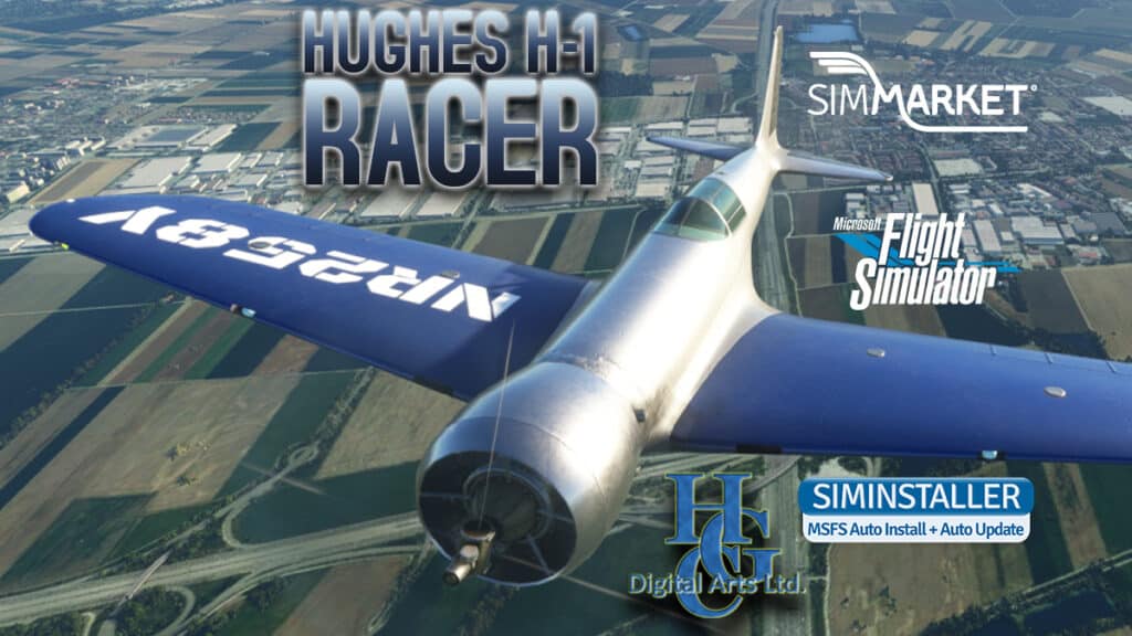 HCG Digital Arts LTD. - Hughes H-1 Racer MSFS