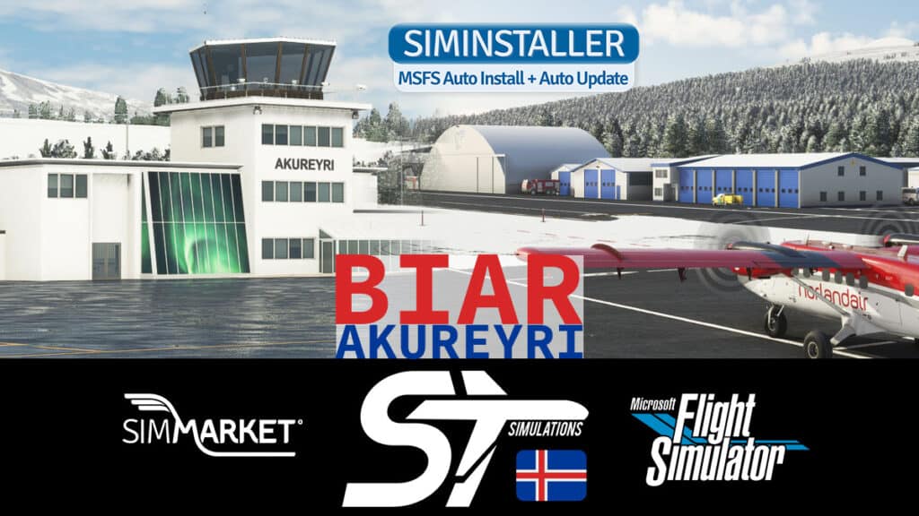 St Simulations - BIAR Akureyri MSFS Iceland