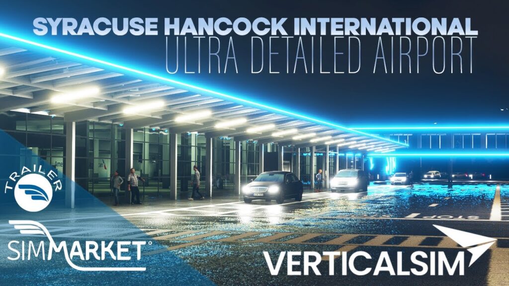 Verticalsim - [4K Trailer] KSYR Syracuse Hancock Intl MSFS