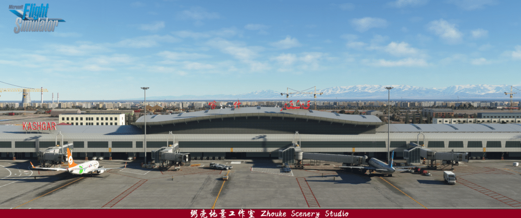 Zhouke Scenery Studio - China-Kashgar Intl ZWSH MSFS