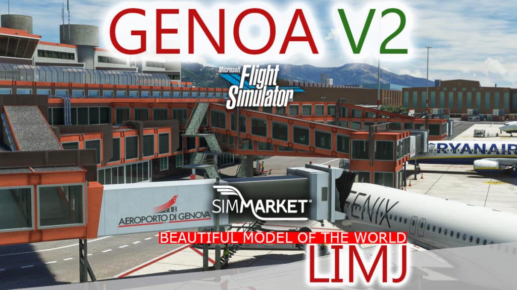 Beautiful Model of the World - Genoa LIMJ V2 MSFS