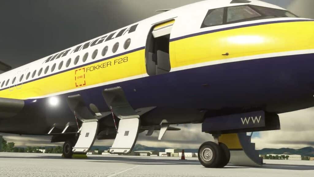 Just Flight - Fokker F28 Fellowship Preview Video