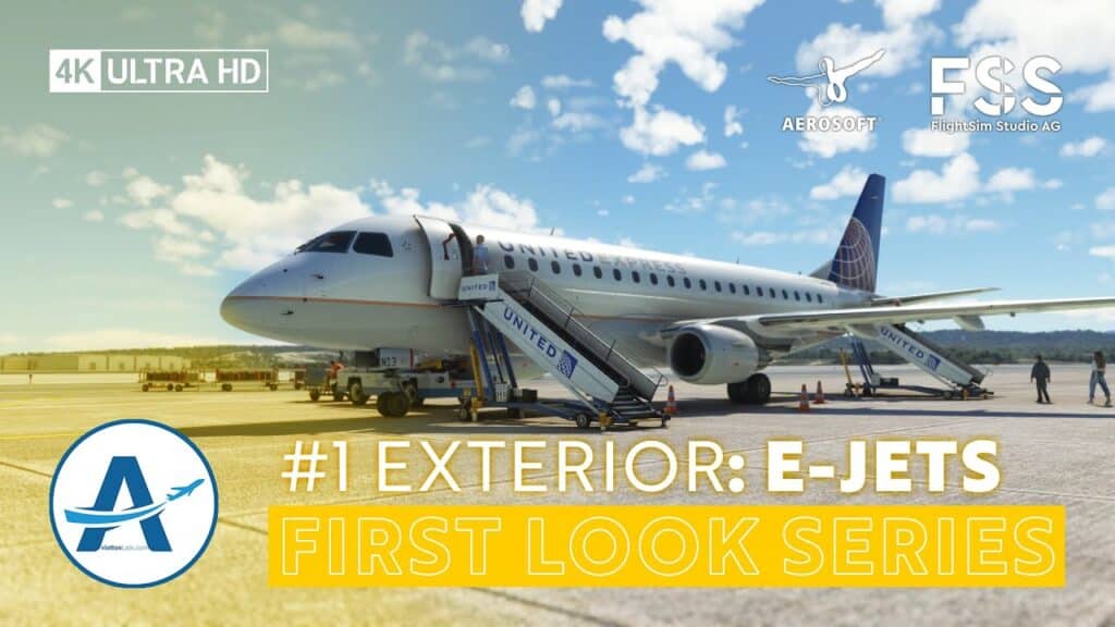 FlightSim Studio - E-Jets MSFS Preview [Video]