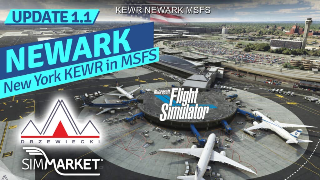Drzewiecki Design - KEWR Newark Liberty MSFS Update 1.1