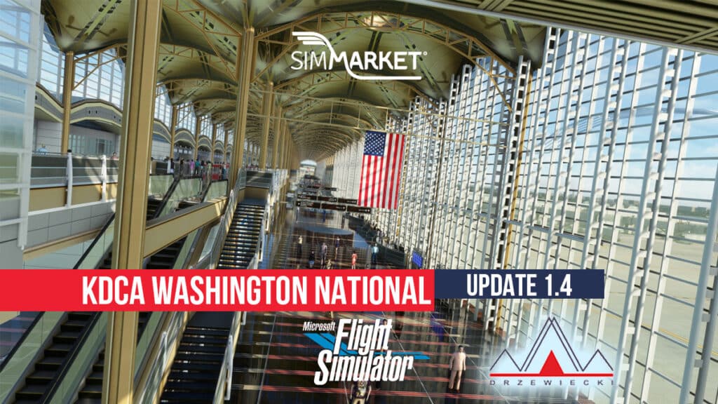 Drzewiecki Design - Updates for Seattle Landmarks MSFS and KDCA Washington National MSFS