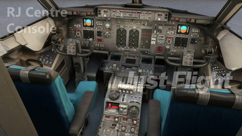 Just Flight - RJ Professional MSFS Preview Centre Console
