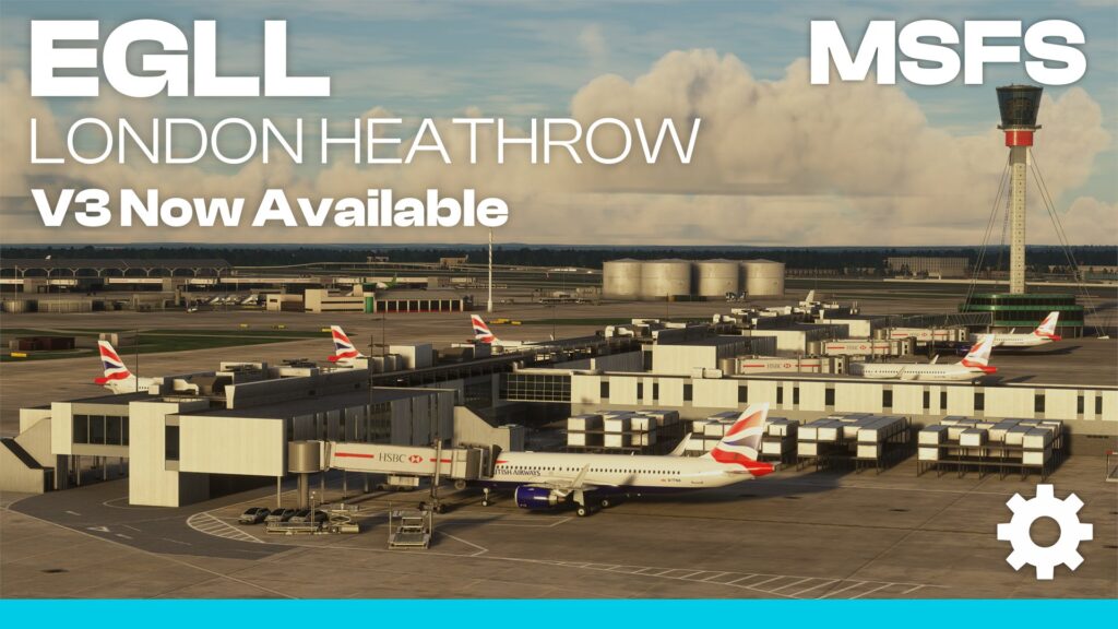 iniBuilds - iniScene London Heathrow V3 Free Update MSFS