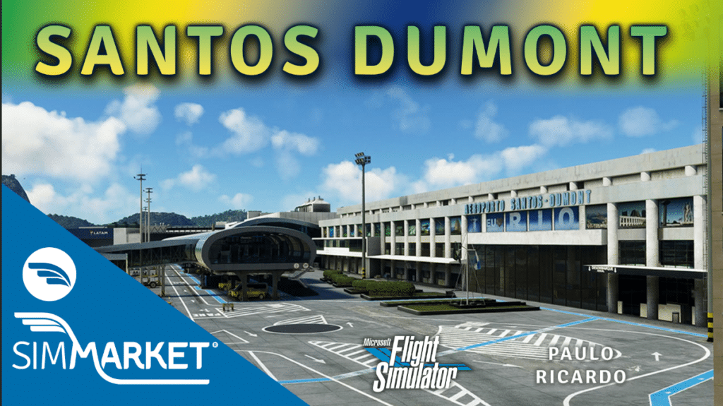 New Video 4K - simMarket - Rio De Janeiro SBRJ for MSFS by Paulo Ricardo