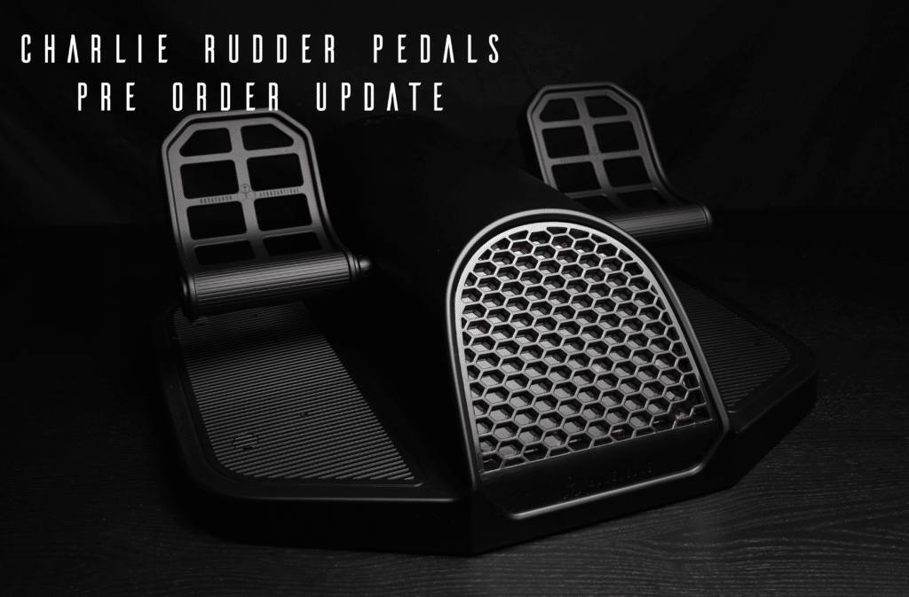 Honeycomb Aeronautical - Charlie Rudder Pedals Pre-Orders