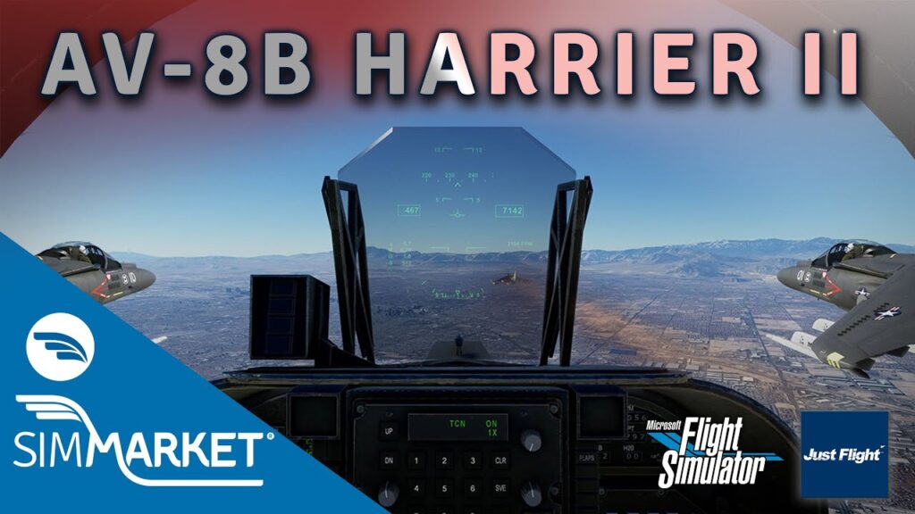 AV-8B Harrier II from Just Flight - New Promo Video 4K