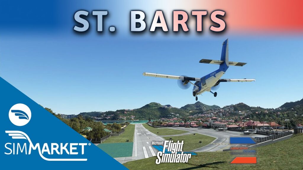 New Trailer 4K - St Barts TFFJ for MSFS
