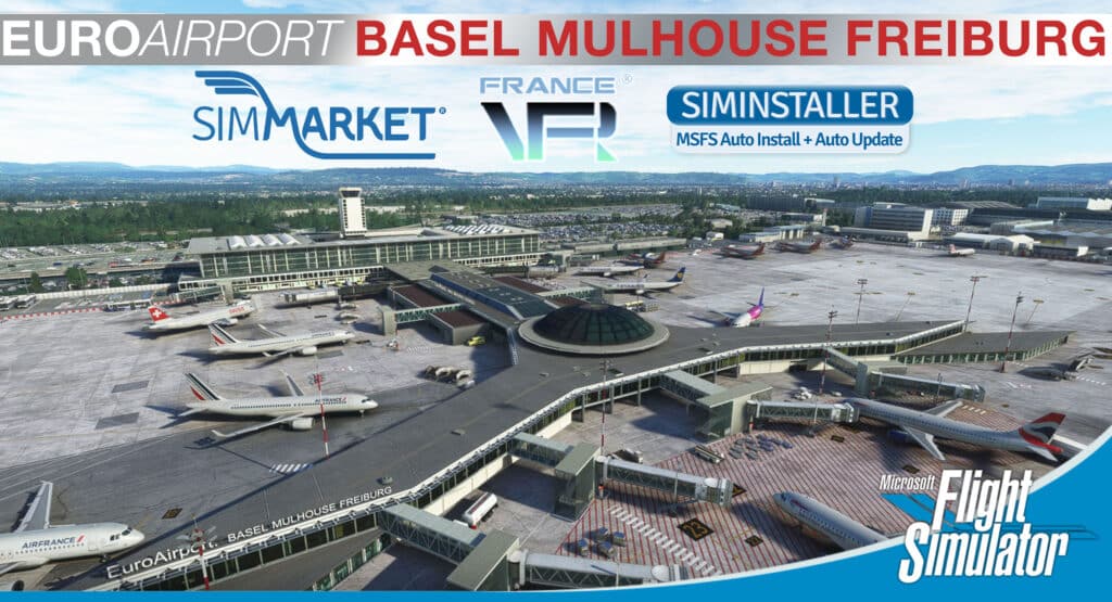 France VFR - Euro Airport Basel Mulhouse Freiburg MSFS