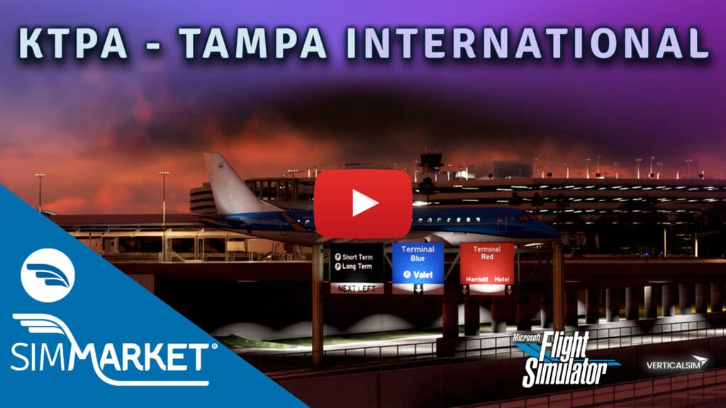 Promo Trailer of Tampa KTPA for MSFS Verticalsim -  4K by simMarket