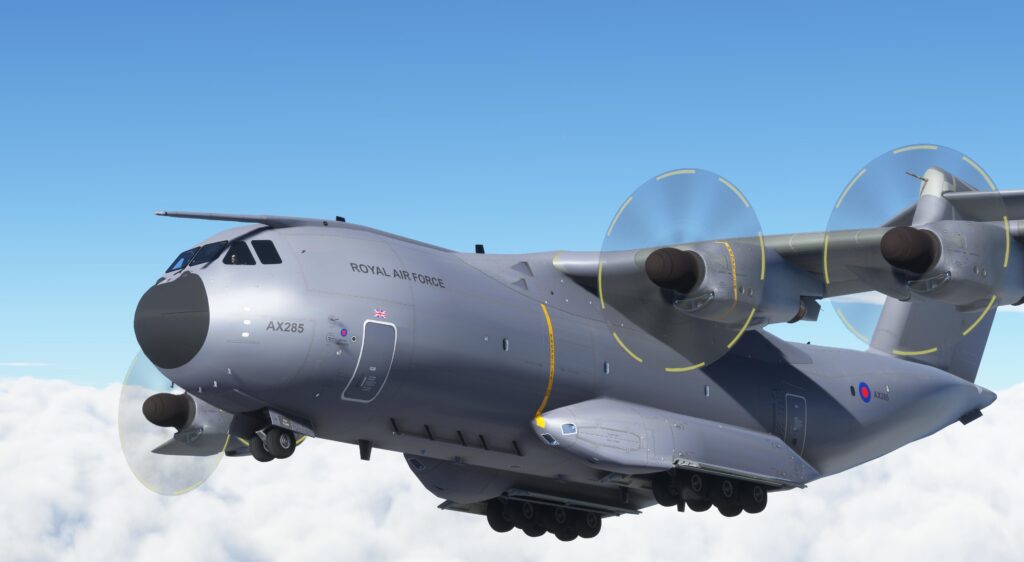 Roland Laborie's A400M for MSFS is now available!