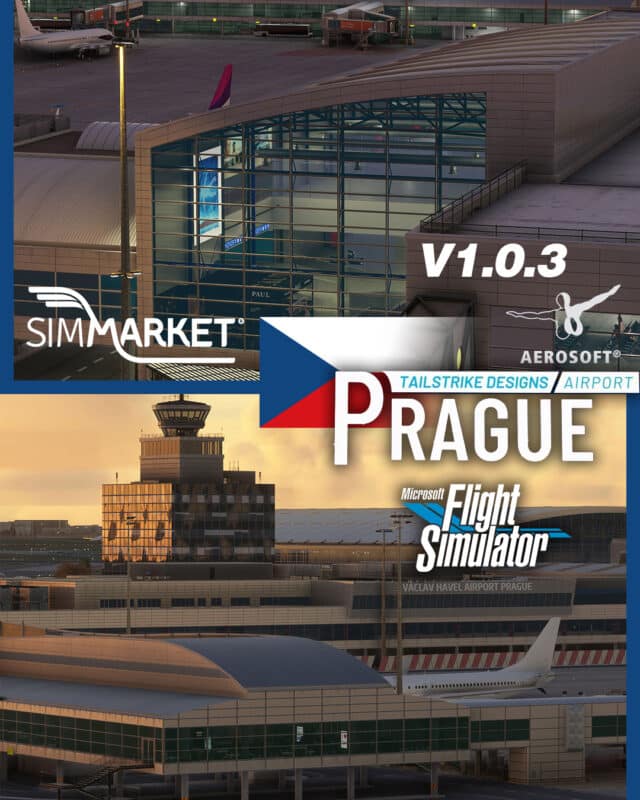 Aerosoft – Tailstrike Designs – Prague MSFS Update 1.0.3