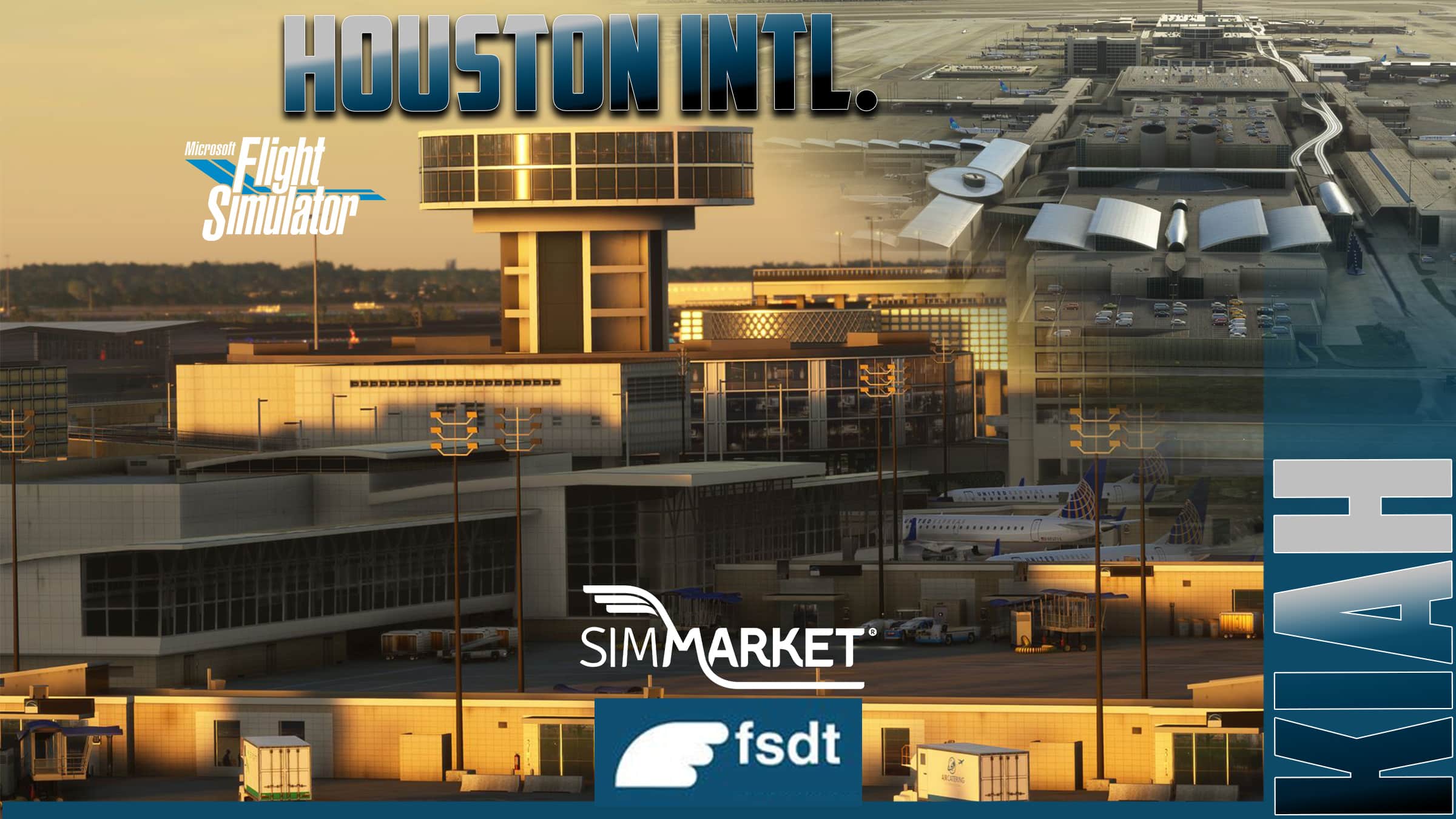 FSdreamteam – KIAH Houston Intercontinental MSFS – simFlight