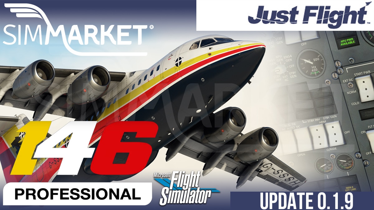 Just Flight – 146 Professional MSFS Update 0.1.9 – simFlight