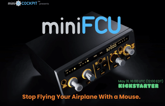 miniFCU – Launch of Kickstarter Campaign May 31st 16:00 UTC