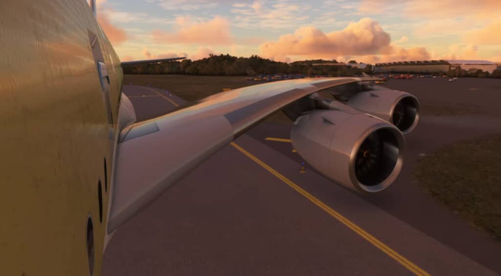 FlyByWire Simulations - A380-X MSFS Preview [Videos] Wing flex and Vibrations Demo