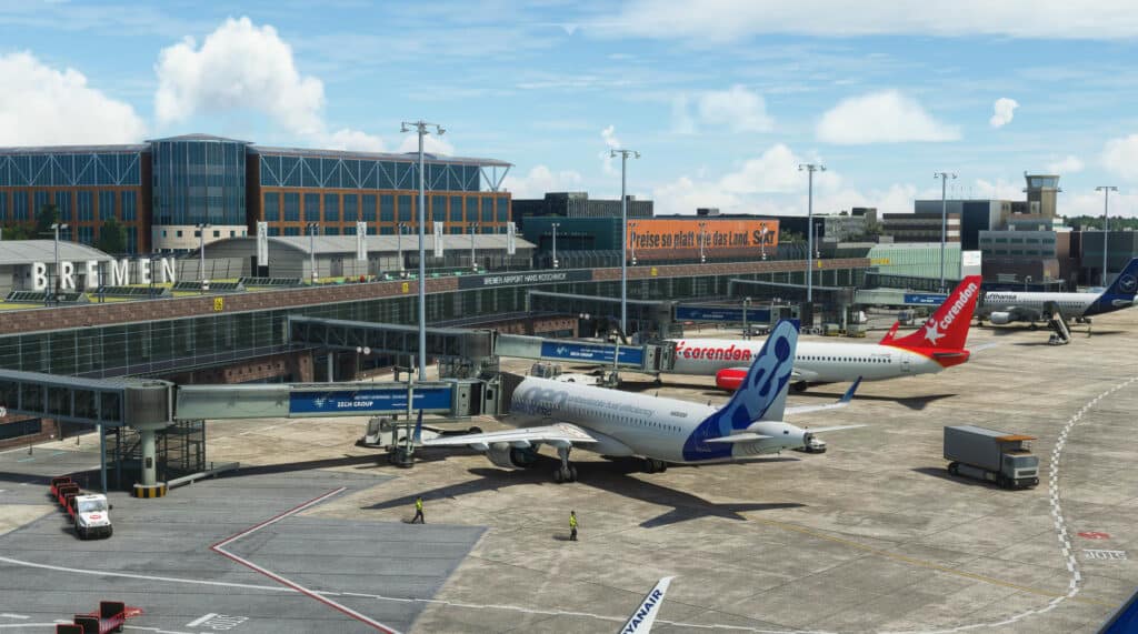 Beautiful Model of the World - EDDW Bremen Airport MSFS 02