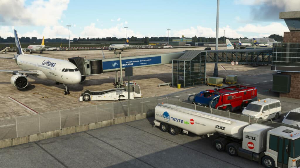 Beautiful Model of the World - EDDW Bremen Airport MSFS 03