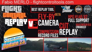 FlightControlReplay 5 with Fly-By Camera Available – Summer23 Update