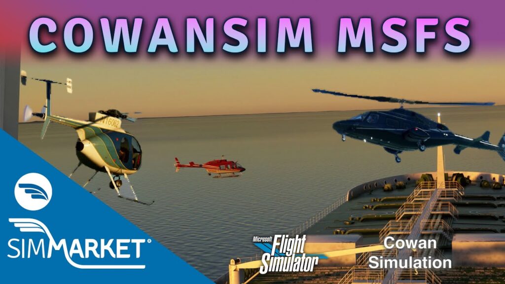 Promo Video 4K - SIMMARKET for Cowansim Helicopters in MSFS