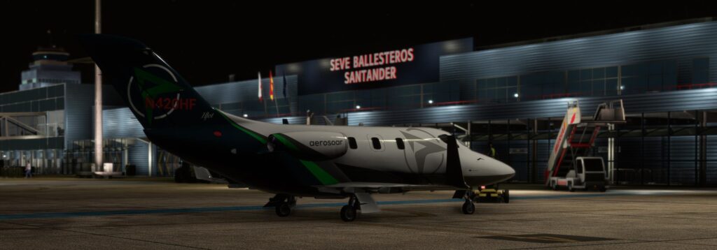 EU Destination: LEXJ Seve Ballesteros–Santander MSFS from BMW