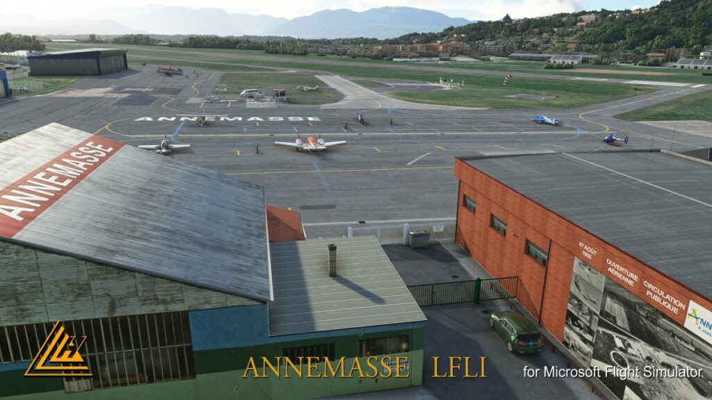 LLH Creations - Updates Grenoble Le Versoud & Annemasse MSFS