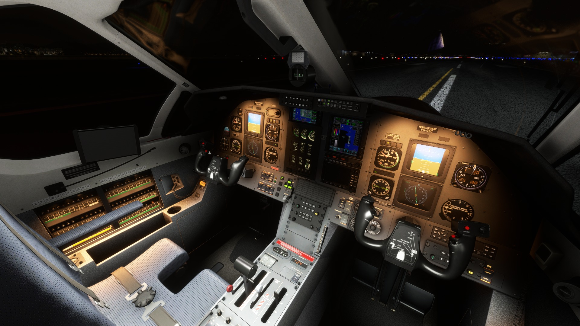 N172ST Fictional - Executive, SimWorks Studios PC-12 [4K] for Microsoft  Flight Simulator