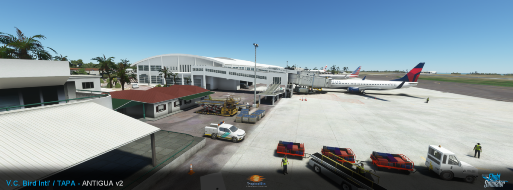 Tropicalsim - Antigua VC Bird Intl TAPA V2 MSFS 10