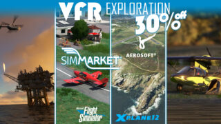 Black Friday SIMMARKET – Aerosoft Sale 30% VFR Exploration MSFS X-Plane