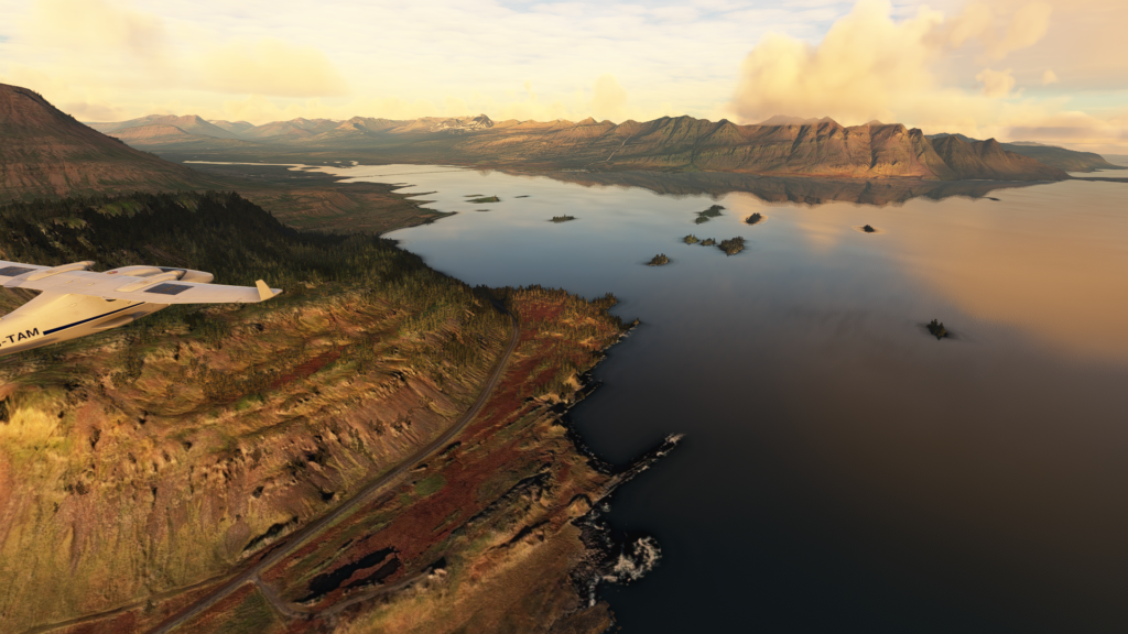 Exploring Iceland with the Tecnam P2006T