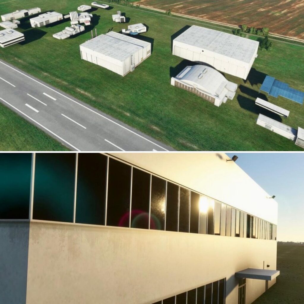 Drzewiecki Design - KBFI Boeing Field MSFS Progress 10