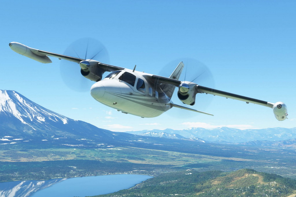 MSFS - Famous Flyer 7 MU-2