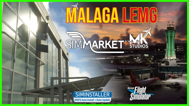 MK Studios – LEMG Malaga Airport MSFS Released