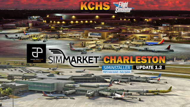 DominicDesignTeam Achieves Breakthrough with KCHS Charleston MSFS Update v1.2