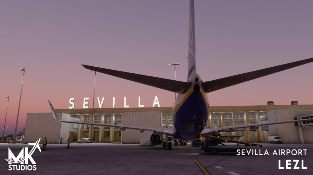 MK Studios - LEZL Sevilla Airport MSFS