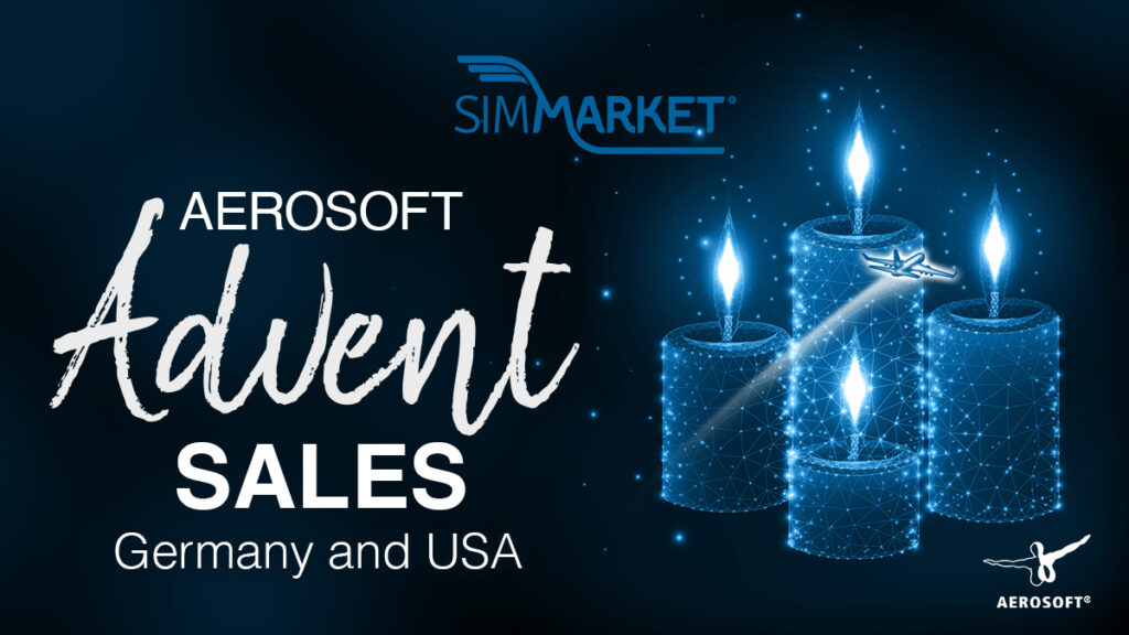 Aerosoft Advent Sales at SIMMARKET - 30% OFF for MSFS and mainly FSX P3D