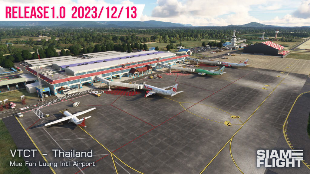 SiamFlight - VTCT Mae Fah Luang Thailand MSFS
