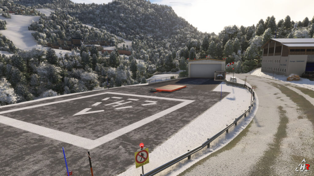 HRsimyard - LOMN Heliport ARA-3 Nassfeld MSFS