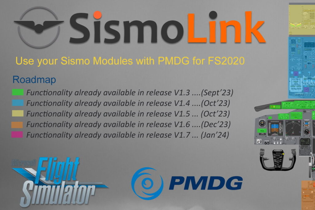 MSFS – Sismo Link & PMDG v1.7
