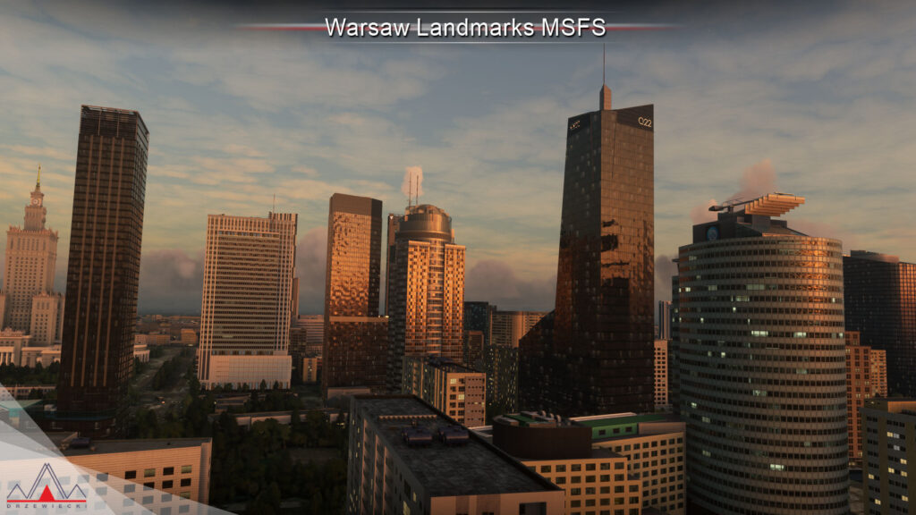 Drzewiecki Design - Warsaw Landmarks MSFS