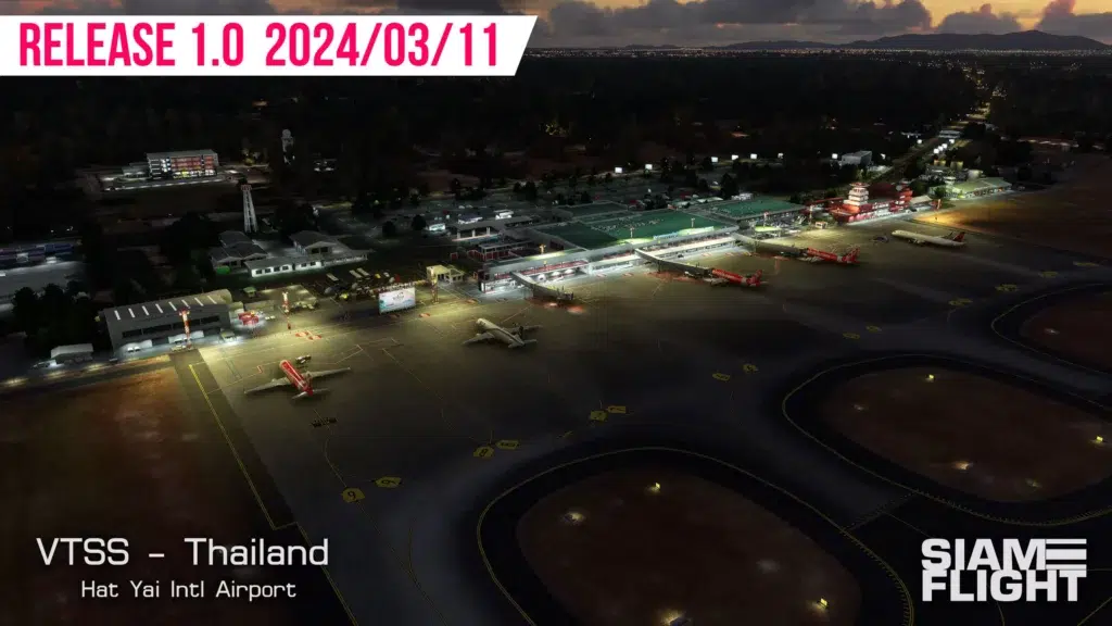 SiamFlight - VTSS/HDY Hat Yai Thailand MSFS