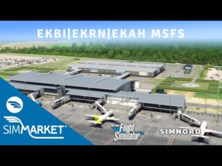 [Video] Promo Trailer : Airports of Denmark for MSFS | Aarhus Bornholm Billund by SIMNORD