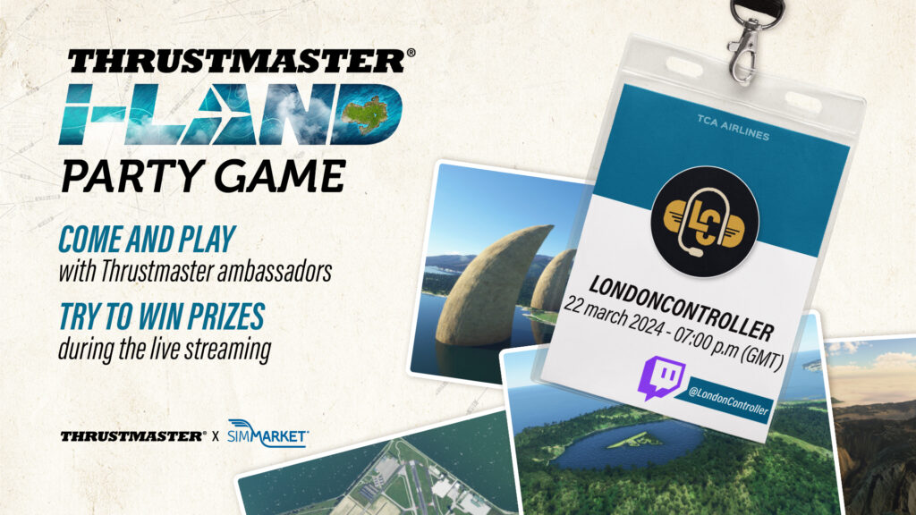 Challenges around the Thrustmaster I-LAND - Giveaways Fri. March 22