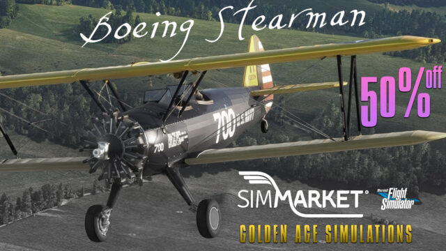 Golden Age Simulations – GAS Boeing Stearman Package MSFS