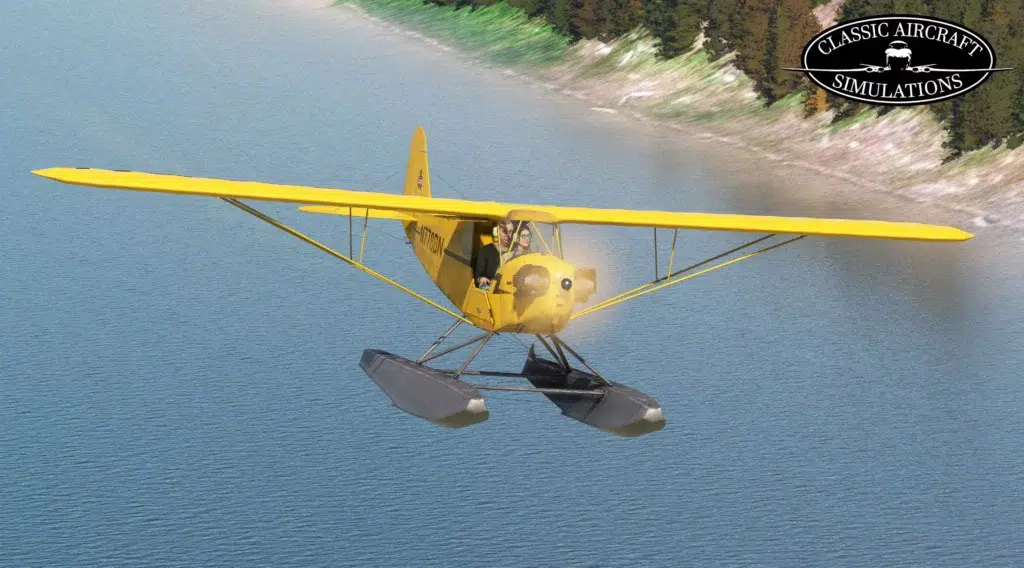 Classic Aircraft Simulations - CAS Piper J-3 Cub MSFS 03